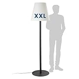 Hoberg XXL-Stehlampe für In- & Outdoor | 1,87 M große Lampe mit 3...