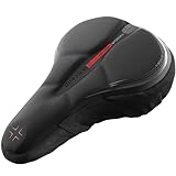 WITTKOP Fahrradsitzkissen mit Gelkissen & Memory-Schaum I Ergonomischer...