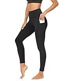 DDOBB Sport Leggings Damen Mit DREI Taschen Bauchweg Leggins Wasserdicht...