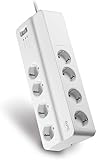 APC-Surge Protector - PM8-GR - Steckdosenleiste mit Überspannungsschutz (8-fach...