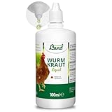 HÜHNER Land Wurmkraut Liquid 100ml – für Hühner & Geflügel, mit echtem...