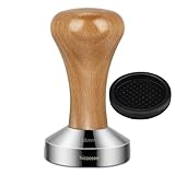 Espresso Tamper, hicoosee 58mm Kaffee Tamper aus Edelstahl Espresso Stempel für...