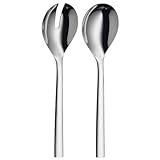 WMF Nuova Salatbesteck Edelstahl 25 cm, klein, Salatgabel und Servierlöffel,...