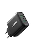 UGREEN 18W+18W USB Ladegerät Schnellladegerät Quick Charge 3.0 2 Port...