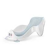 Angelcare ergonomischer Badesitz für die Baby-Badewanne Light Aqua, angenehm...