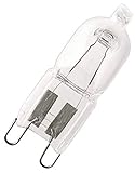 Osram HaloPin Halogen-Stecksockellampe, G9-Sockel, dimmbar, 33 Watt - Ersatz...