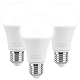 Luminea Tageslichtlampe: 3er-Set LED-Lampen E27, 11 W (ersetzt 120 W) 1.350 lm,...