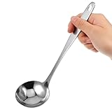 Suppenkelle Edelstahl 24cm Schöpflöffel Edelstahl Soßenlöffel Poliert...