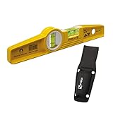 STABILA Magnet-Wasserwaage Type 81 SM Torpedo mit Tasche, 25 cm, Alu-Gussprofil,...