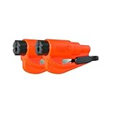 Resqme GBO-RQMTWIN-ORANGE Das Rettungswerkzeug als Schlüsselanhänger, Orange,...