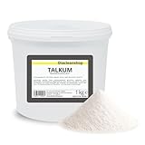 DIACLEANSHOP Talkumpuder 1kg - Talkum, weich, wasserabweisend, geruchlos,...