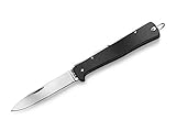 Otter Unisex – Erwachsene Mercator-Messer Carbon Clip Mercatormesser, Grau, 20...