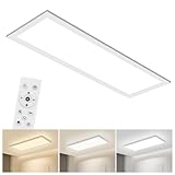 Oraymin LED Panel Deckenleuchte 58x20 cm, 24W 3100LM LED Deckenleuchte Flach,...