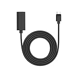 Ring USB-C-Verlängerungskabel für USB-C-Solarpanels und -Sicherheitskameras,...