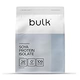 Bulk Soja-Protein Isolat 90, Veganer Proteinshake, Veganes Eiweißpulver, 2,5 kg