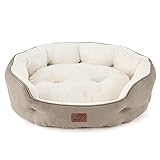 BEDSURE Katzenbett waschbar Katzen Bettchen - 63x53x20cm Katzenbett mit...