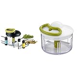 Tefal K13210 5-Sekunden-Zerkleinerer ohne Strom, 900ml; schwarz/grün &...