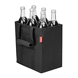 achilles Flaschentasche 6 Fächer je 1,5 Liter – Reißfester Flaschenkorb mit...