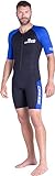 Cressi Tiburon Man Shorty Wetsuit 3mm - Shorty Neoprenanzug für Männer zum...