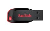 SanDisk 128GB Cruzer Blade USB 2.0 Flash Drive, Schwarz