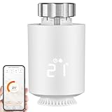 Smartes Thermostat Heizung Zigbee Smartphone steuerbar Heizkörperthermostat...