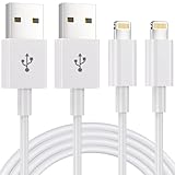 iPhone Ladekabel,Lightning Kabel [2Pack1M] MFi-Zertifiziert iPhone Kabel USB...