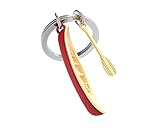 METALMORPHOSE - 3D Metall Schlüsselanhänger Kanu und Paddel - Geschenk für...