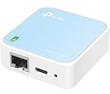 TP-Link TL-WR802N N300 WLAN Nano Router (Tragbar, Accesspoint, TV Adapter,...