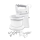 Bosch Handrührer MFQ36460, Handrührgerät, Rührschüssel Plus Halterung, 2...