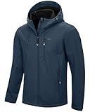 33,000ft Herren Softshelljacke Wasserdichte Winddichte Funktionsjacke...