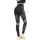 CCOOfhhc Kompressionsleggins Damen LipöDem Tummy Control Fitness Trainingshose...