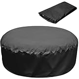 Runde Whirlpool-Abdeckung, 215 x 70 cm, für 6 Personen, 420D, vollständige...