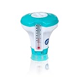 Gre DCT20 - Schwimmendes Dosiergerät mit Thermometer für die chemische...