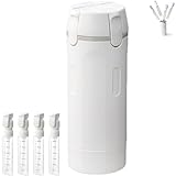 4-in-1-Reise-Spenderflasche mit Skala und Etikett, 4-in-1-Reiseflaschen,...