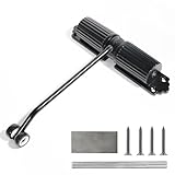 Automatischer Türschließer, Türschliesser Schwarz Für Innen- Und...