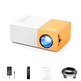 Vamvo Mini Beamer YG300Pro, tragbarer LED-Videoprojektor, kompatibel mit...