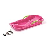 Prosperplast Schlitten Race Rosa | schneller Kunststoffschlitten für Schnee &...