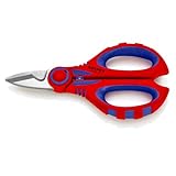 KNIPEX Elektrikerscheren mit Mehrkomponenten-Hüllen, glasfaserverstärkt 160...