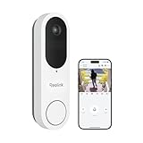 Reolink Video Doorbell, Akku Türklingel mit Kamera, 2K Kabellose...