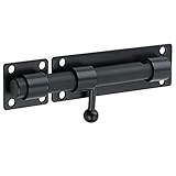 SAYAYO Türriegel Schwarz Bolzenriegel Edelstahl Riegelschloss Schlossriegel...