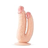 Doppel Dildo mit Saugnapf – Realistischer Dildo für Frauen & Männer –...