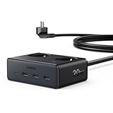 UGREEN Steckdosenleiste mit USB C Mehrfachsteckdose Schalter 6-Fach 20W...