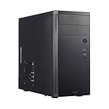 Fractal Design Core 1100 Micro-ATX Gehäuse mit optimalem Airflow und elegantem...