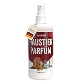 Petsly® Katzen & Hundeparfüm Pfirsich - 250ml - Spray zur Fellpflege Hund &...