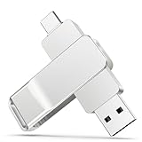 Powice USB C Stick 512GB Speicher, USB3.0/Type-c Speicherstick 2-in-1 USB Stick...