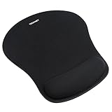 TECKNET Mauspad mit Gelkissen, Memory Foam Mousepad Ergonomisches Wasserdicht...