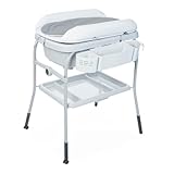 Chicco Cuddle & Bubble Ergonomische Babywanne mit Ständer und Wickeltisch mit...