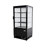 SARO Kühlvitrine Modell SC 80 schwarz