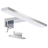 Aourow LED Spiegellampe Badezimmer Spiegelleuchte 5W 300mm 500lm IP44 Badleuchte...