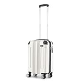 KONO Trolley Handgepäck Koffer 55x35x20cm Rollkoffer Reisekoffer mit 4 Rollen...